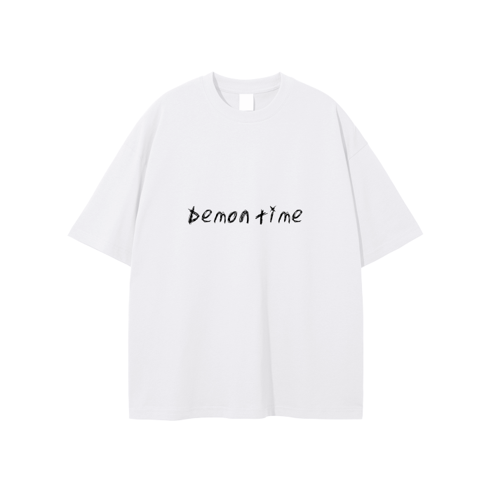 Demon Time White Tee