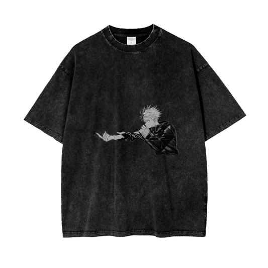 Gojo’s Shadow Black Tee