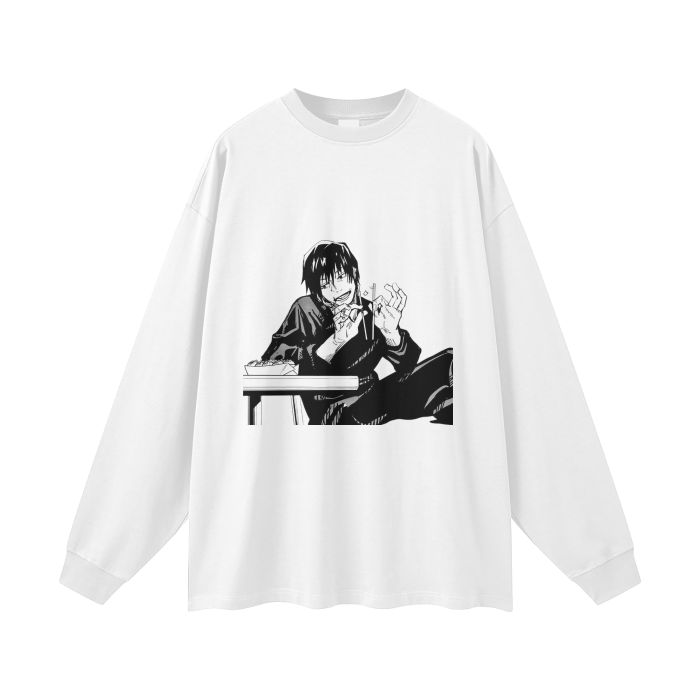 Toji's Precision White Long Sleeve